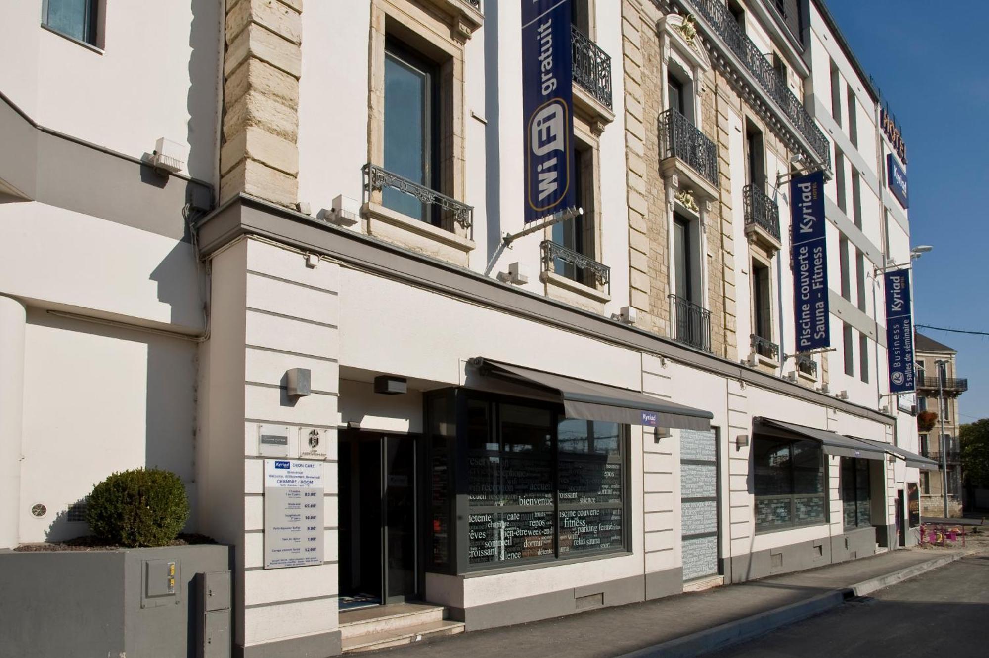 Kyriad Hotel Dijon Gare Eksteriør billede